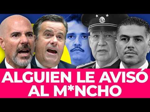 ¡LE AVISARON EL M*NCHO! Harfuch y el General Trevilla en la mira de EUA por entregar información