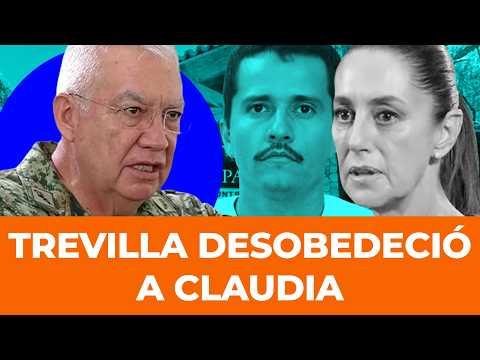 ¡EL VERDADERO JEFE! El General Trevilla le quita el control del Ejército a Sheinbaum