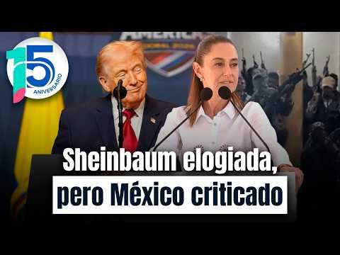 “No voy a aprender español”: Trump y su polémico discurso sobre México y los cárteles