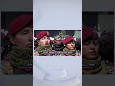 #Loret. Sheinbaum conmemoró el 8M con un acto en Campo Marte junto a las Fuerzas Armadas. #Latinus
