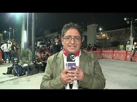 Van lentas las labores para rescatar a dos trabajadores atrapados en colapso de edificio