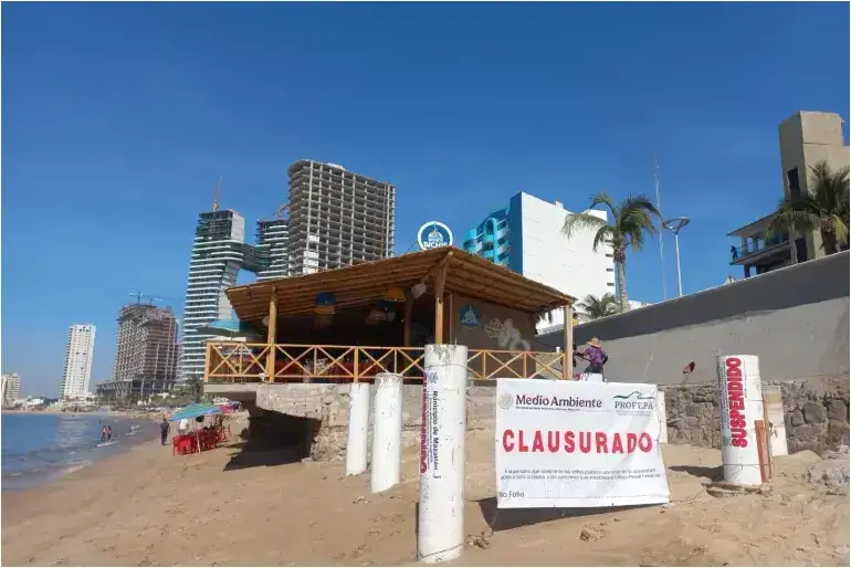 Profepa en Mazatlán: Demoliciones y Clausuras Costeras