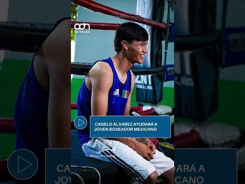 Canelo Álvarez ayudará a joven boxeador mexicano