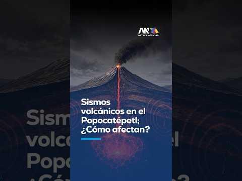 El Popocatépetl emite sismos volcánicos; ¿qué significan y cómo afectan?