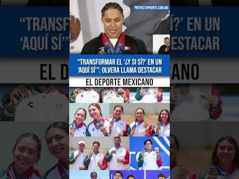 “Se puede soñar en grande”: Osmar Olvera y atletas mexicanos son reconocidos tras Centroamericanos