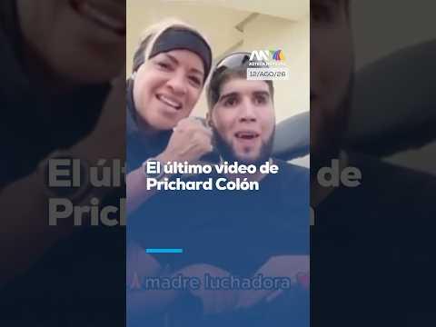 El último video de Prichard Colón fue junto a su madre