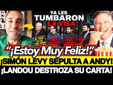 ¡SABADAZO de SIMÓN LEVY! ¡TRES TRISTES TRIVAGOS se QUEDAN HOY SIN VISA! ¡AMLO se REGRESA a la CDMX!