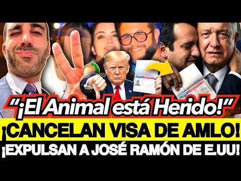 ¡FILTRACIÓN de SIMÓN LEVY! ¡CANCELAN VISA TAMBIÉN a AMLO! ¡MARCO RUBIO RESPONDE CARTA de ANDY LÓPEZ!